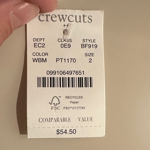 Crewcuts NWT One Shoulder Tie-Dye Swimsuit - Picture 2 of 7